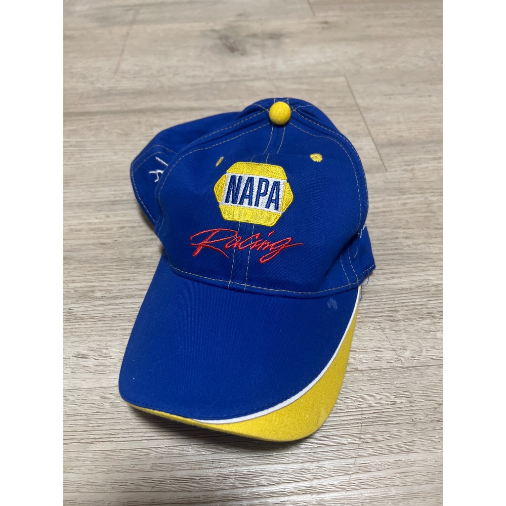 NAPA Nascar Racing Hat Adjustable Numbers 56 and 28 Blue Auto Parts